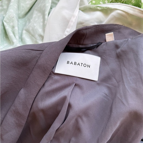 Aritizia Babaton Gray Keith Blazer, Babaton Open Front Gray Blazer Jacket - Picture 8 of 8